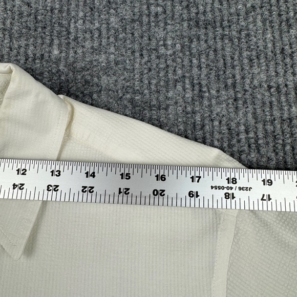 Lauren Ralph Lauren Button Up Shirt Womens 10 Oxford Embroidered Chest Yacht Ivy - Picture 9 of 13